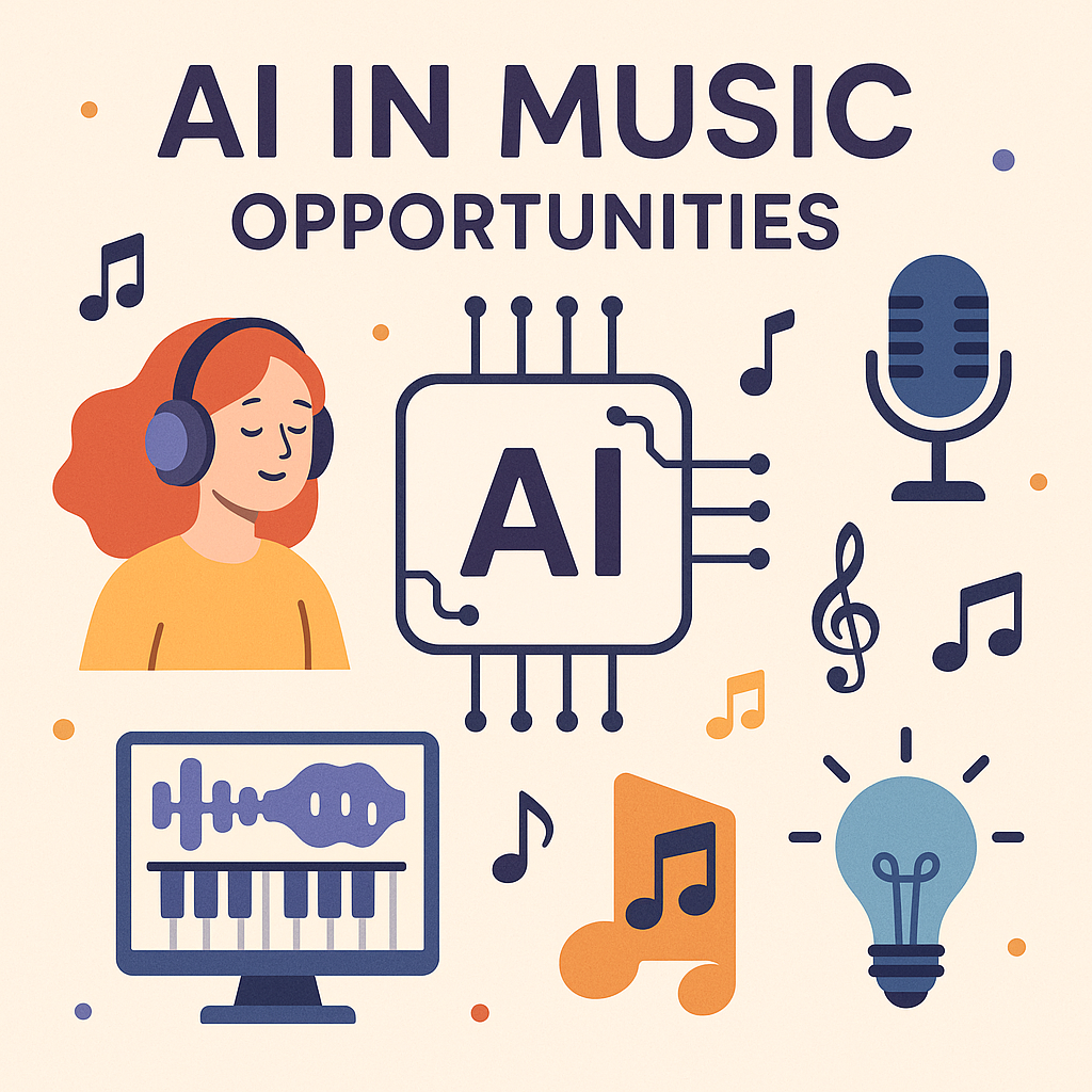 AI in Music: Opportunities, Threats, and the Road Ahead
