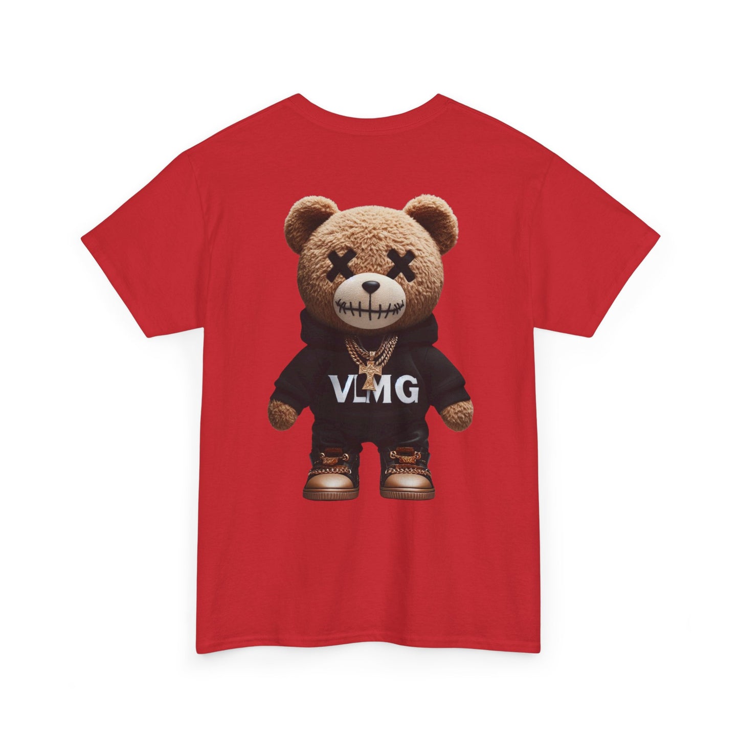 Mizzal Bear Graphic Unisex Heavy Cotton Tee - Streetwear Style