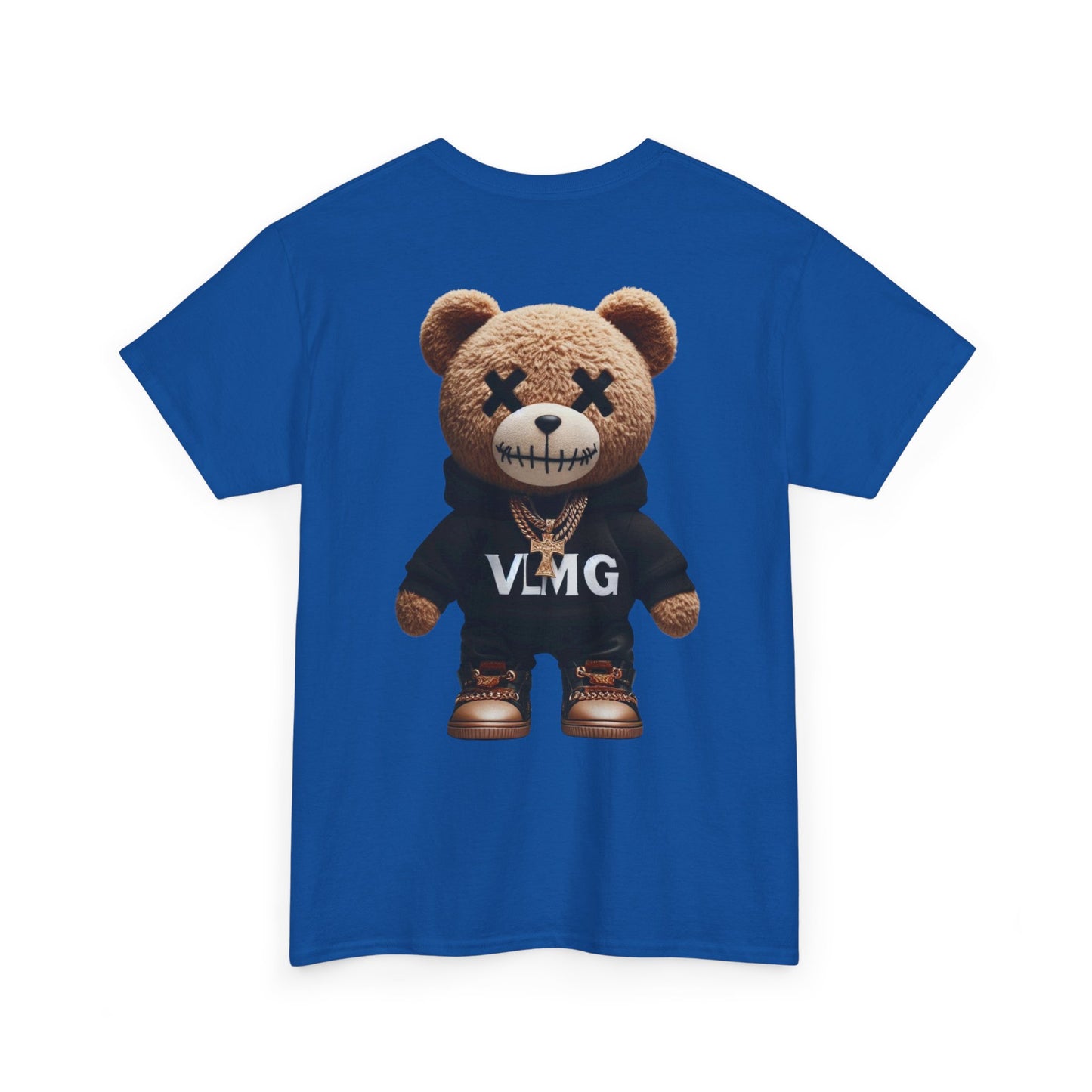 Mizzal Bear Graphic Unisex Heavy Cotton Tee - Streetwear Style