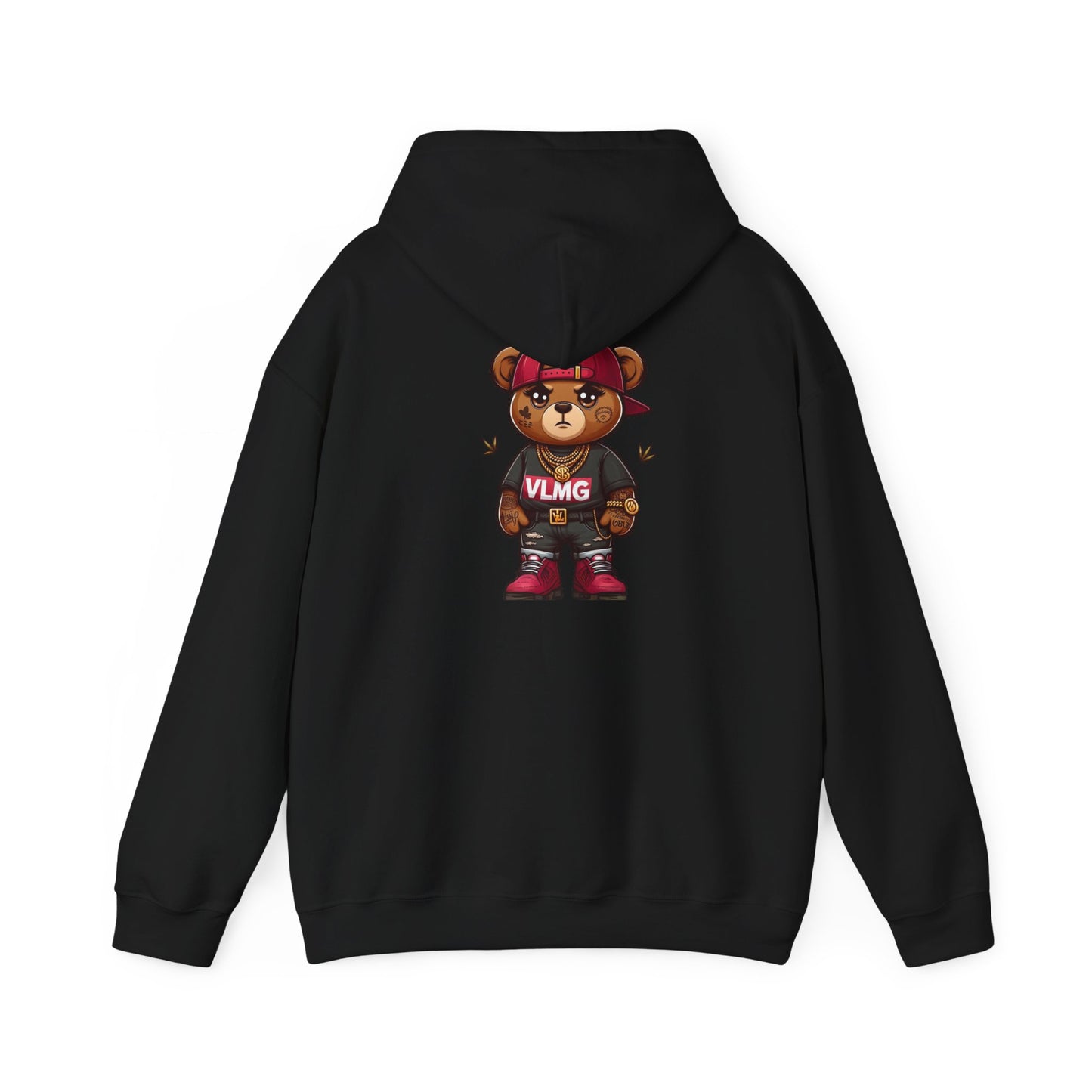 VLMG Da Bear Unisex Heavy Blend™ Hooded Sweatshirt - Stylish Urban Bear Design