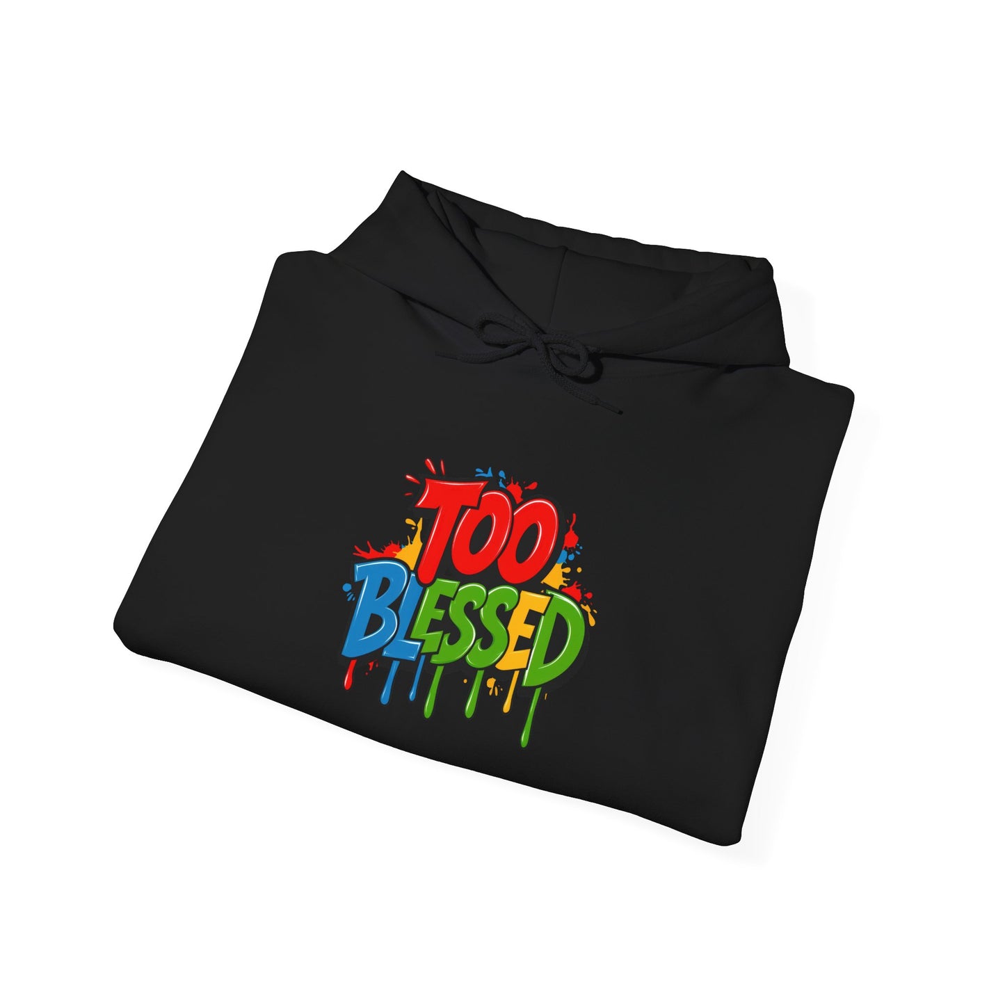 Too Blessed & Elevate Ambitions Hooded Sweatshirt - Unisex Heavy Blend™
