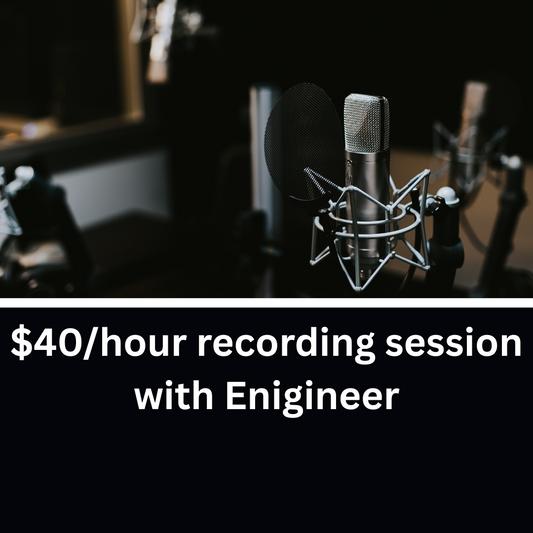 Recording Session with no mixing