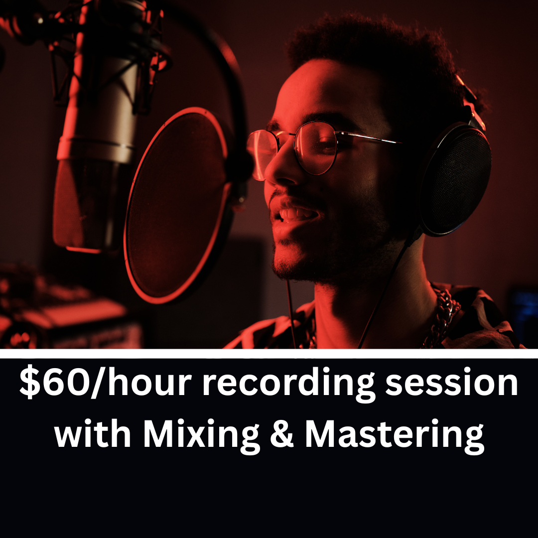 Recording Session with mixing & mastering