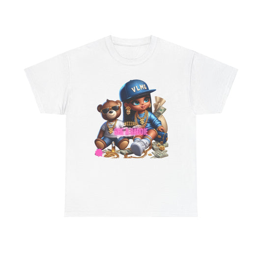She A Baddie Stylish Unisex Heavy Cotton Tee with Trendy Graphic Design