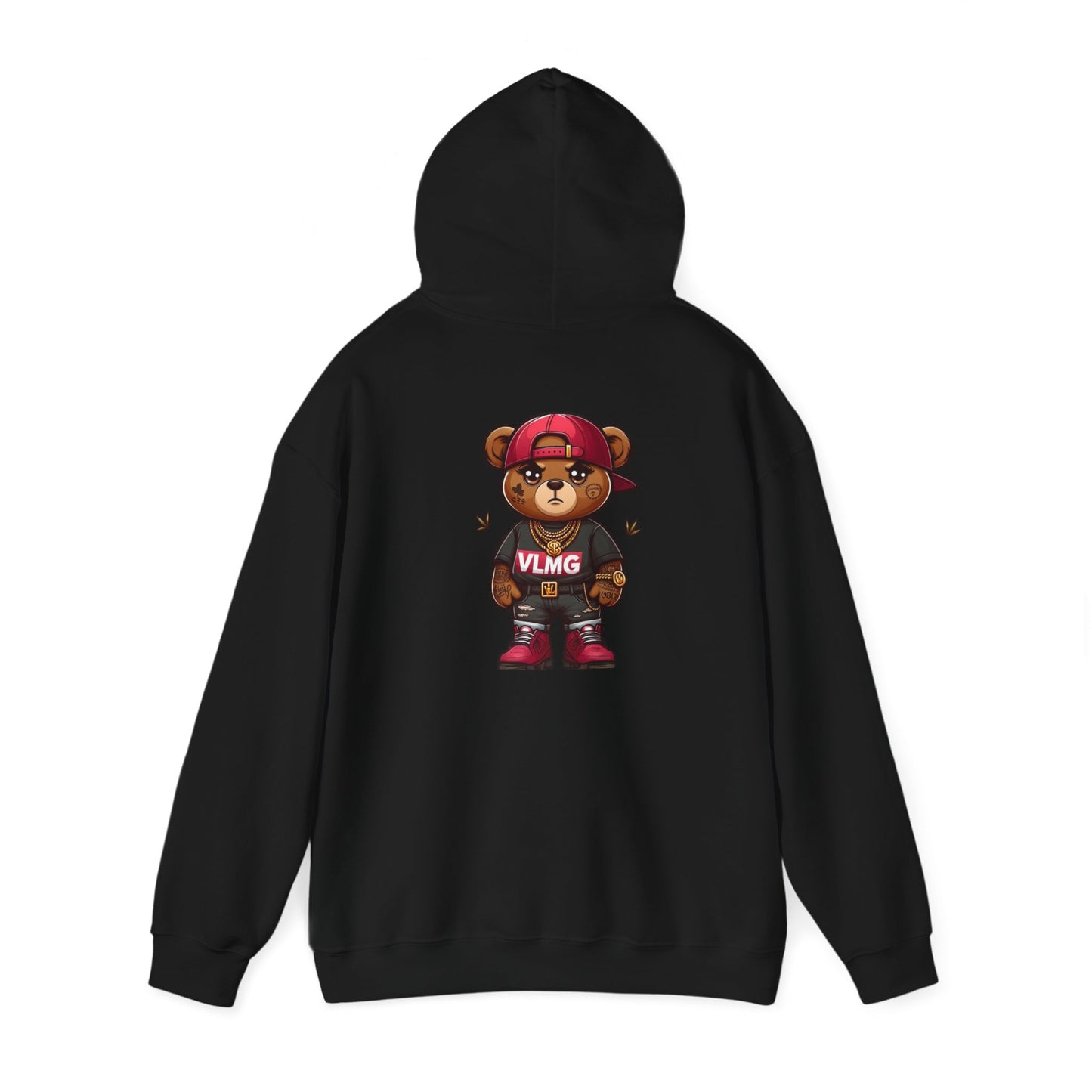 VLMG Da Bear Unisex Heavy Blend™ Hooded Sweatshirt - Stylish Urban Bear Design