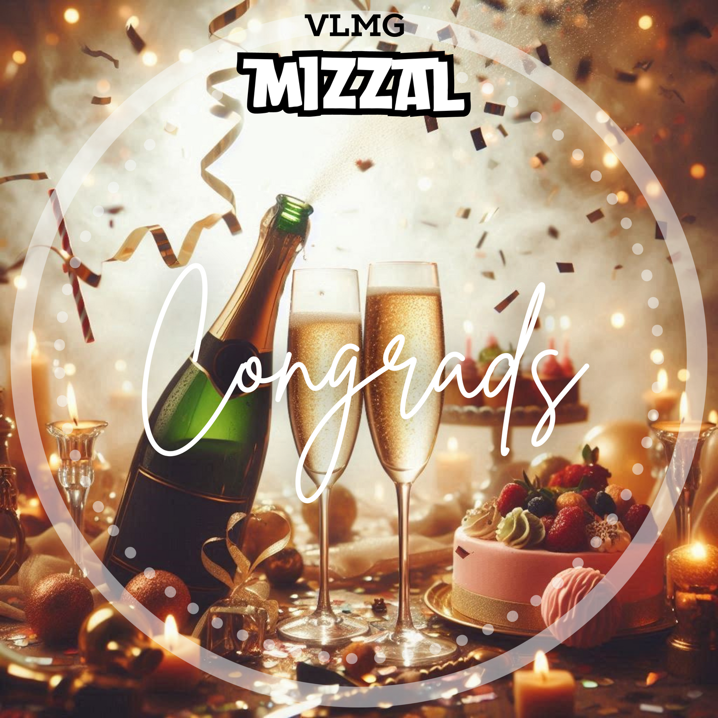 Mizzal "Congrats" artwork for single