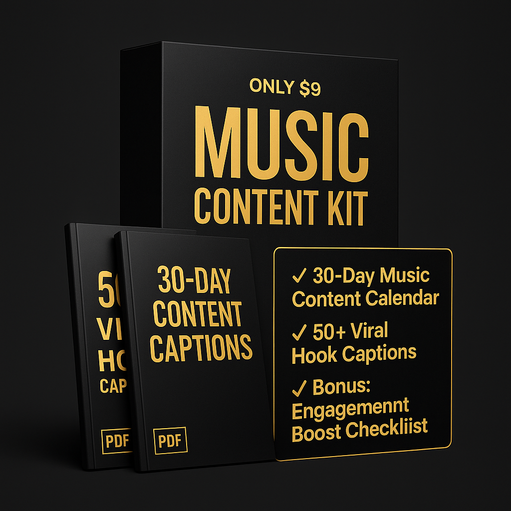Unlock Your Music Content Kit for Only $9