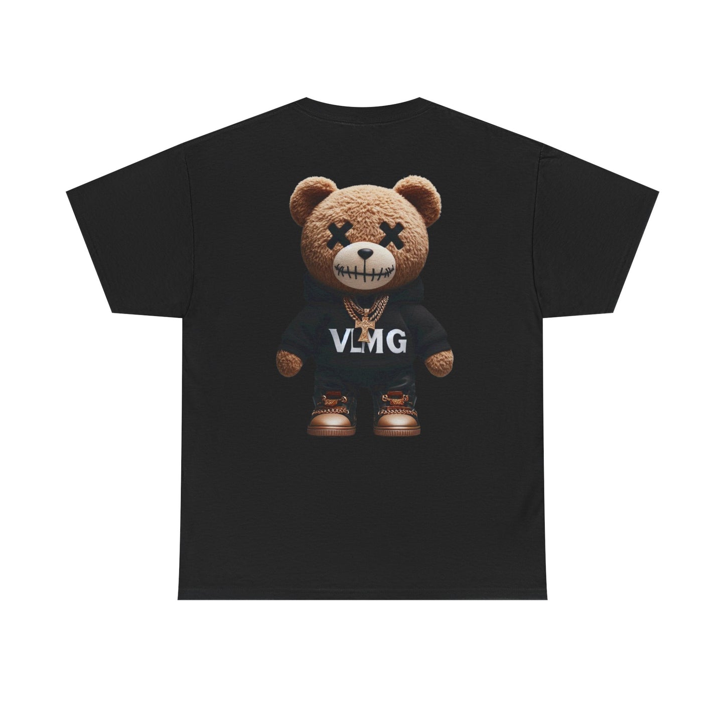 Mizzal Bear Graphic Unisex Heavy Cotton Tee - Streetwear Style