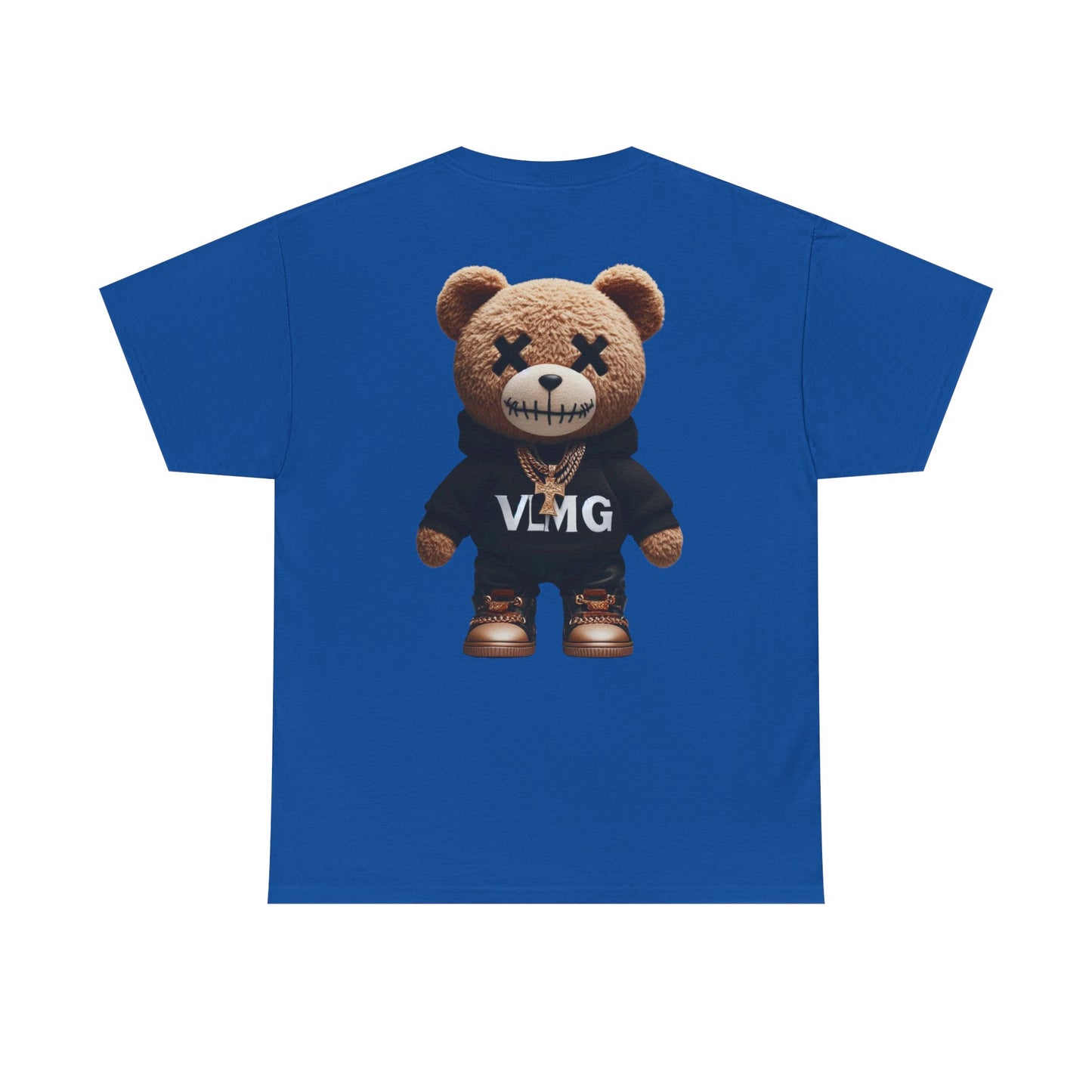 Mizzal Bear Graphic Unisex Heavy Cotton Tee - Streetwear Style